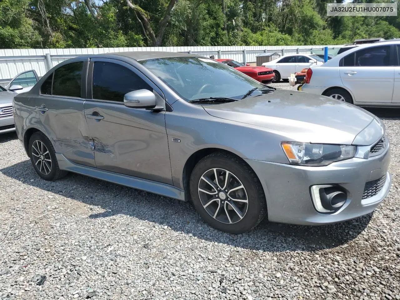 2017 Mitsubishi Lancer Es VIN: JA32U2FU1HU007075 Lot: 59485275