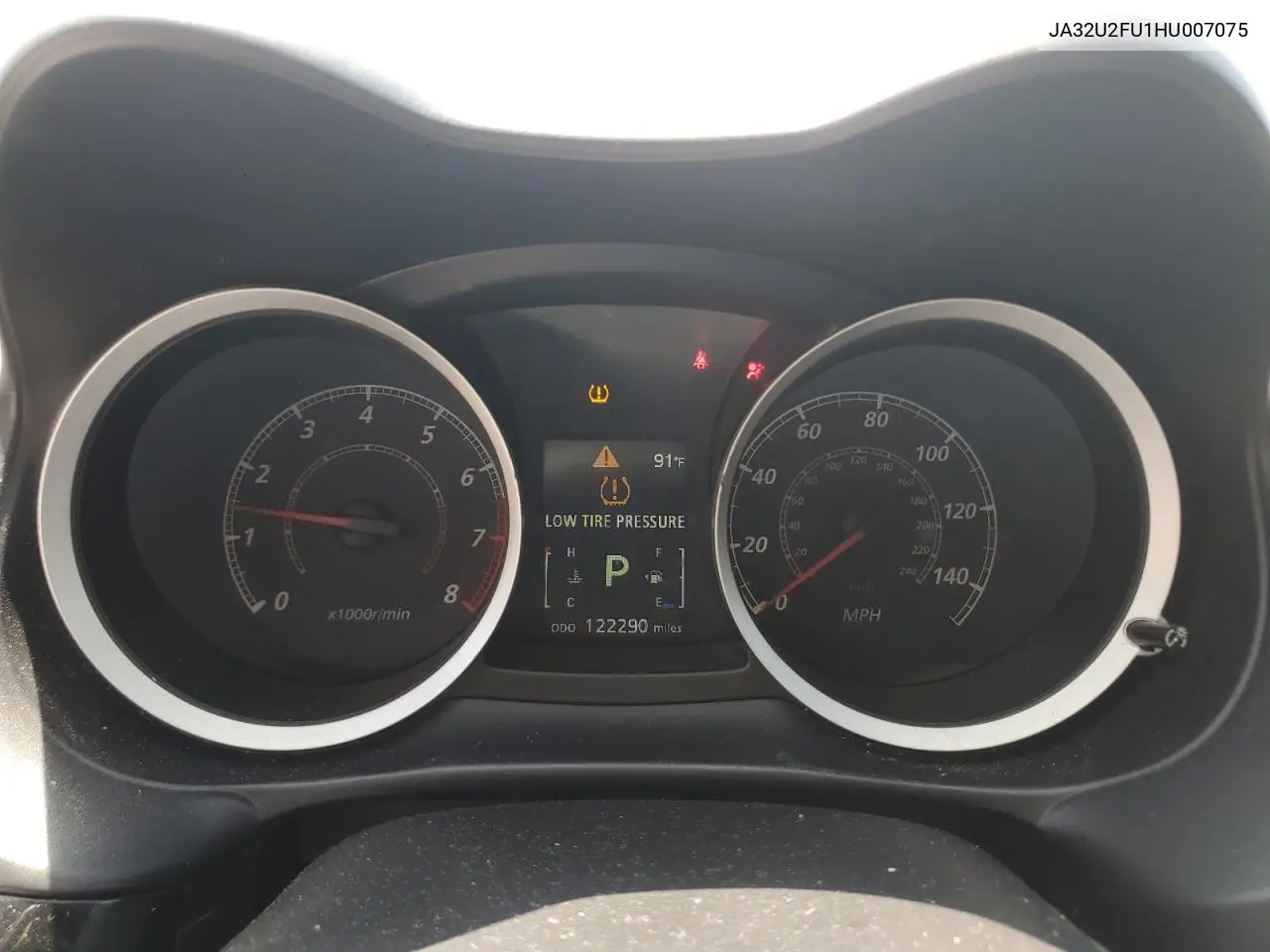 2017 Mitsubishi Lancer Es VIN: JA32U2FU1HU007075 Lot: 59485275