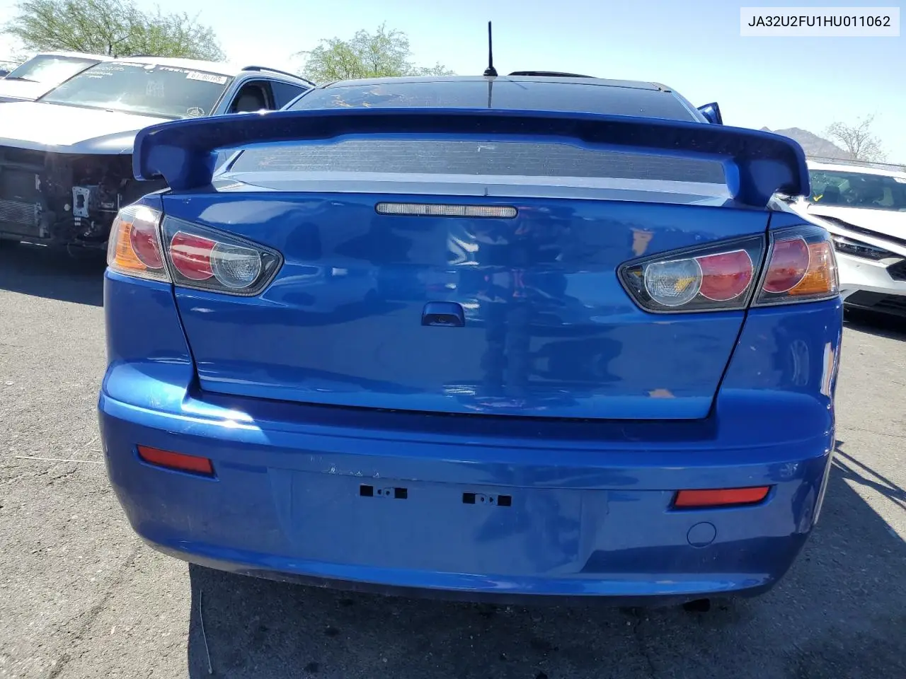 2017 Mitsubishi Lancer Es VIN: JA32U2FU1HU011062 Lot: 59640505