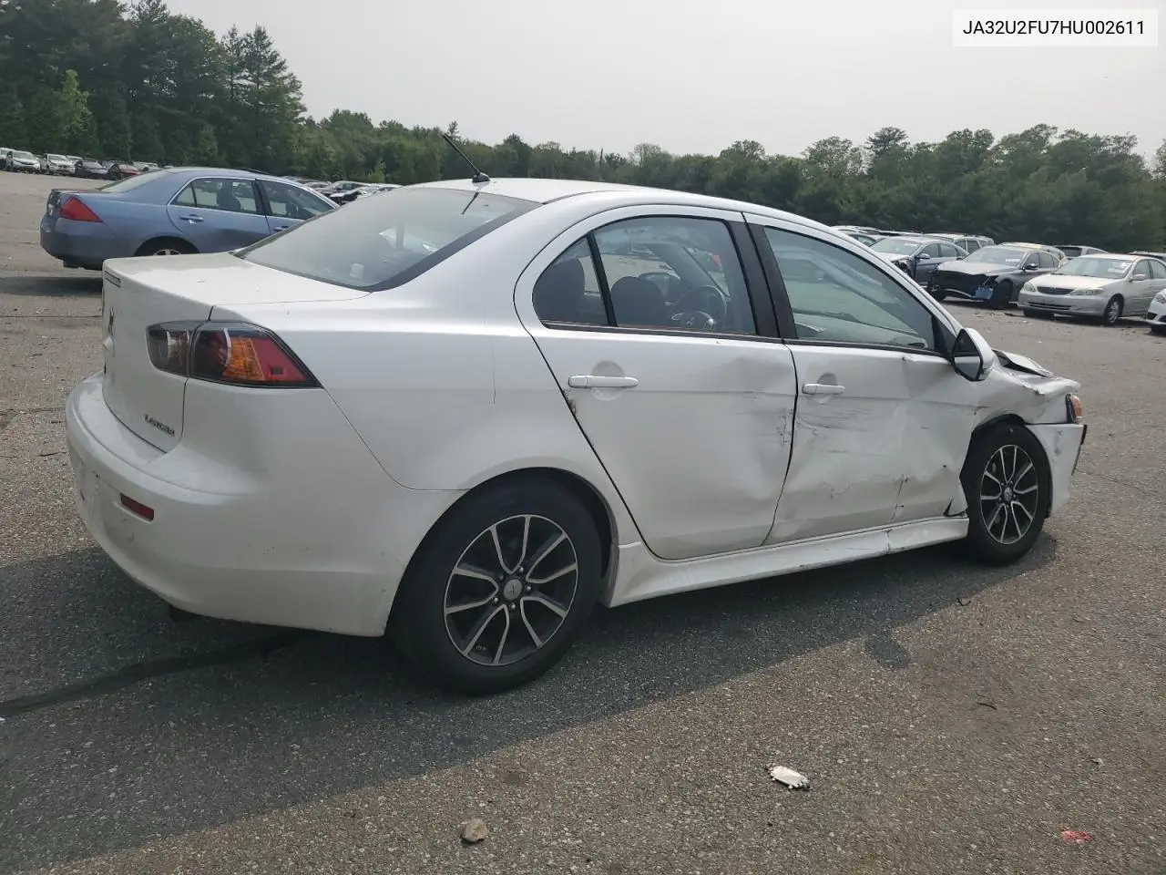 2017 Mitsubishi Lancer Es VIN: JA32U2FU7HU002611 Lot: 59698725