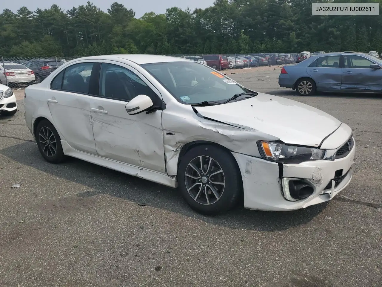 2017 Mitsubishi Lancer Es VIN: JA32U2FU7HU002611 Lot: 59698725