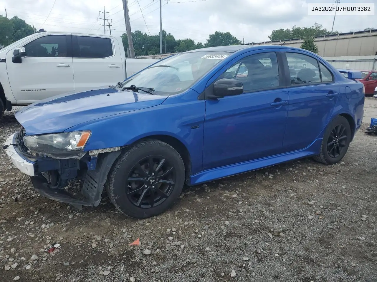 2017 Mitsubishi Lancer Es VIN: JA32U2FU7HU013382 Lot: 59935445
