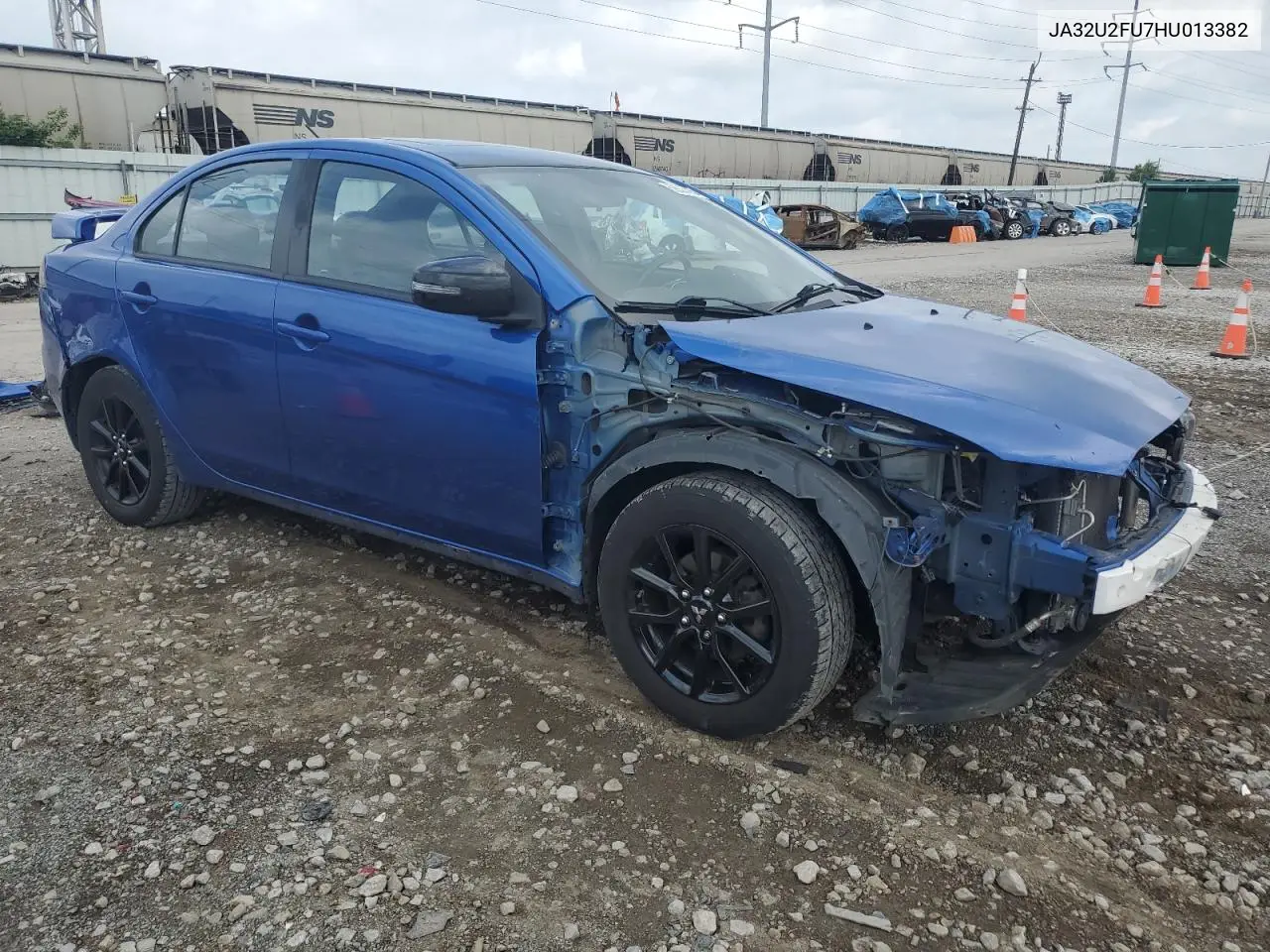 2017 Mitsubishi Lancer Es VIN: JA32U2FU7HU013382 Lot: 59935445