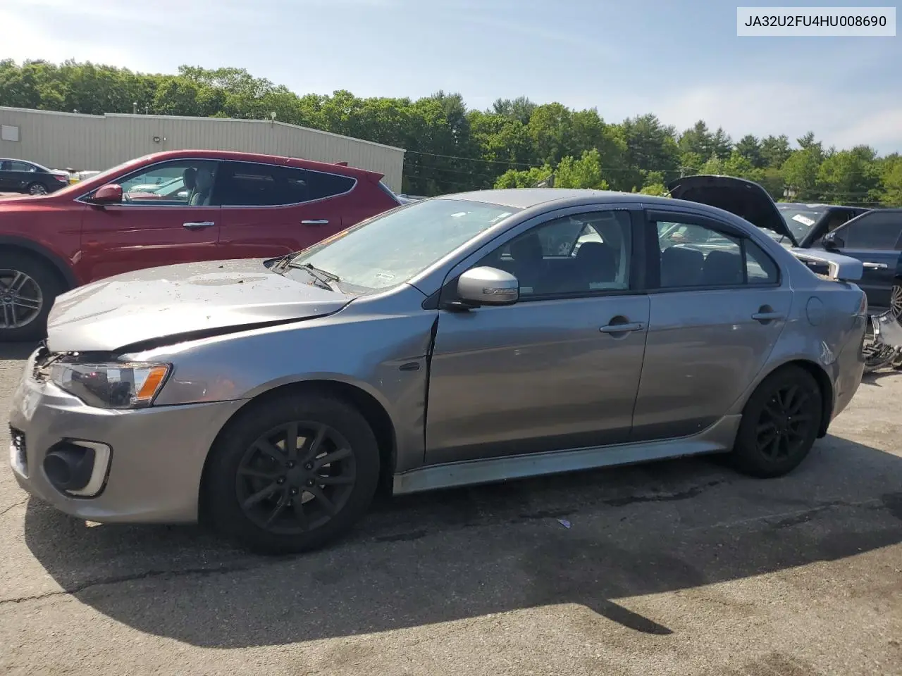 2017 Mitsubishi Lancer Es VIN: JA32U2FU4HU008690 Lot: 60600085