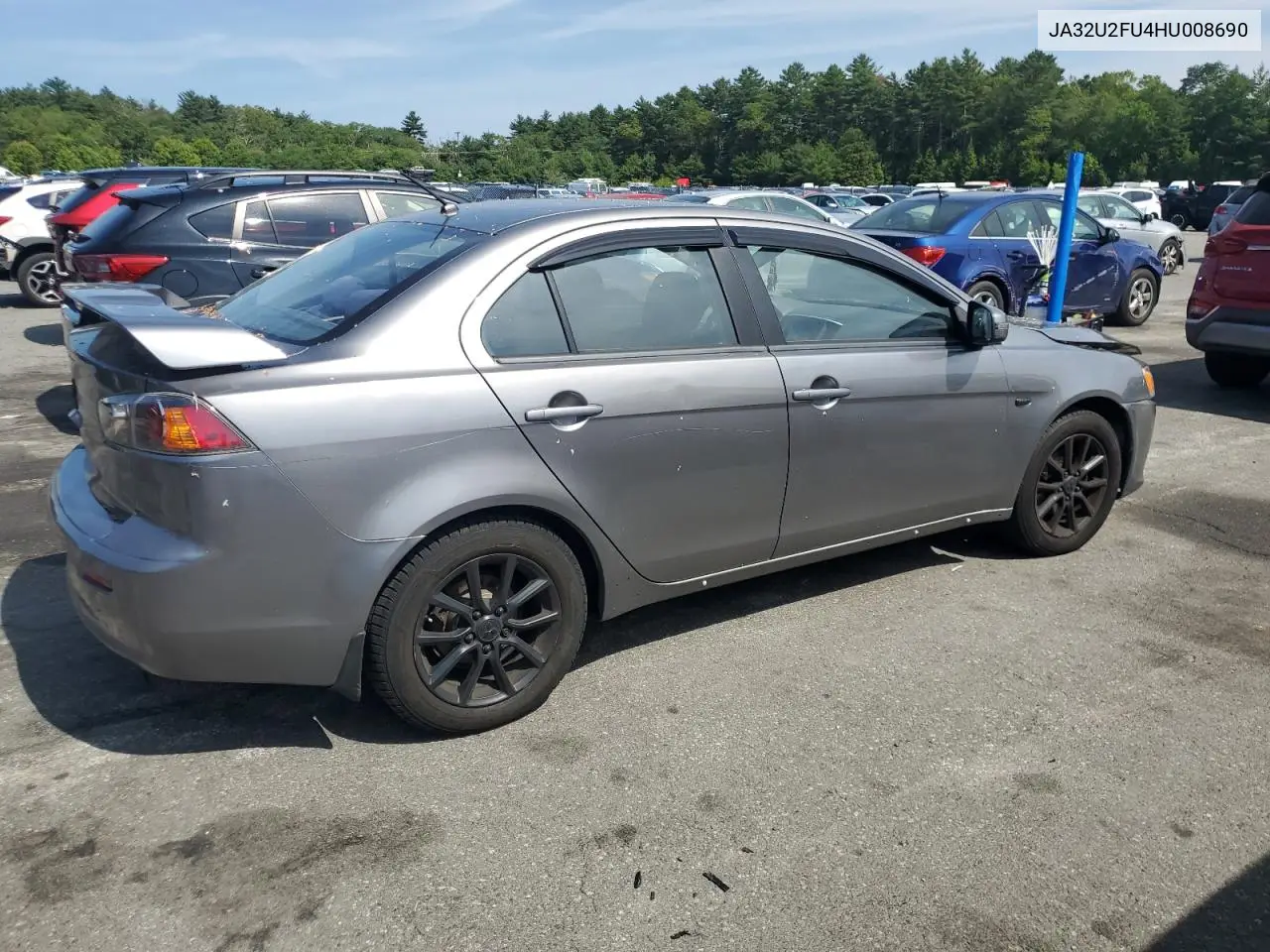 2017 Mitsubishi Lancer Es VIN: JA32U2FU4HU008690 Lot: 60600085