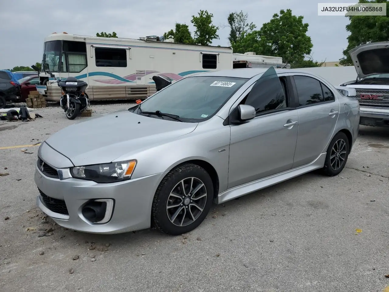 2017 Mitsubishi Lancer Es VIN: JA32U2FU4HU005868 Lot: 60718865