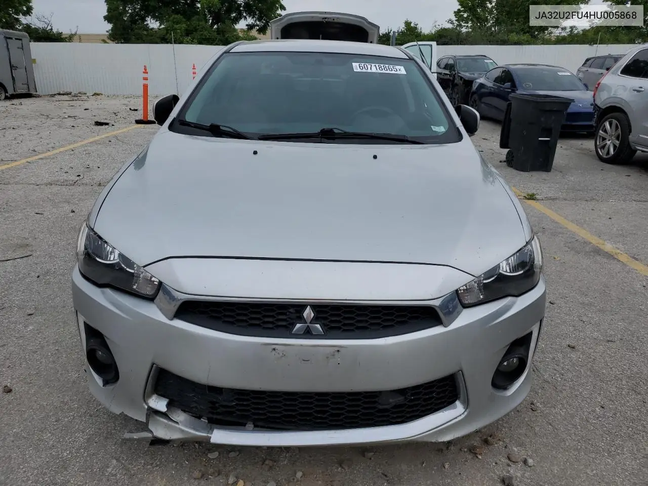 2017 Mitsubishi Lancer Es VIN: JA32U2FU4HU005868 Lot: 60718865