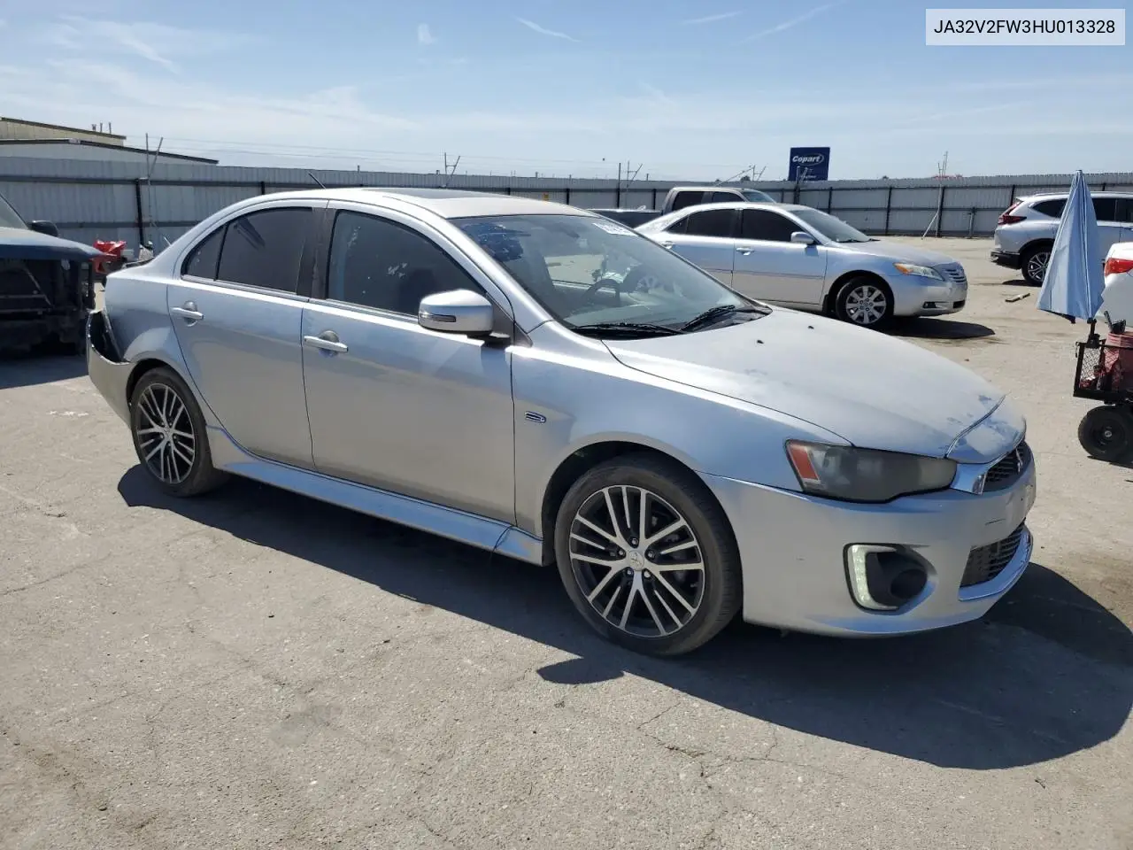 2017 Mitsubishi Lancer Es VIN: JA32V2FW3HU013328 Lot: 60748795