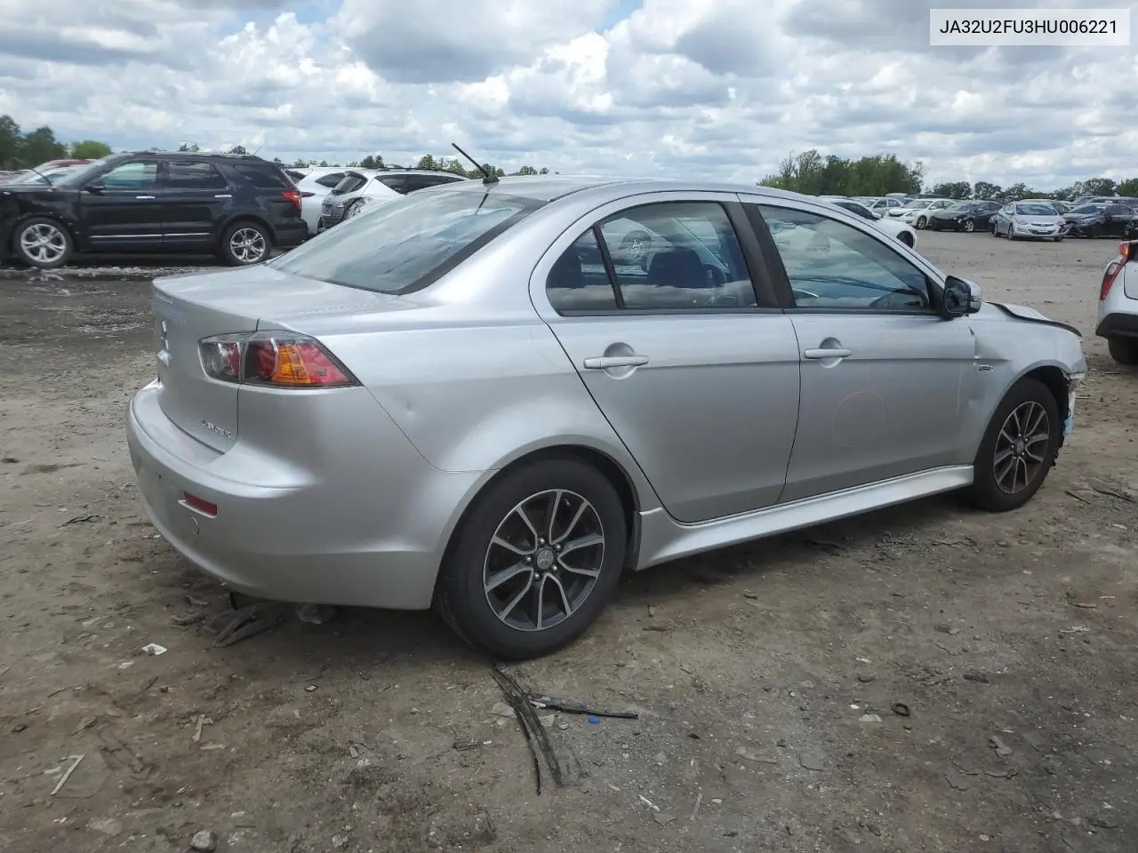 2017 Mitsubishi Lancer Es VIN: JA32U2FU3HU006221 Lot: 61327915
