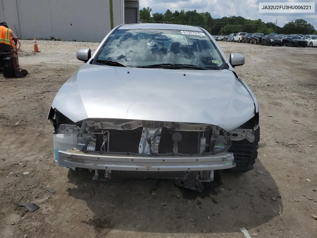 2017 Mitsubishi Lancer Es VIN: JA32U2FU3HU006221 Lot: 61327915