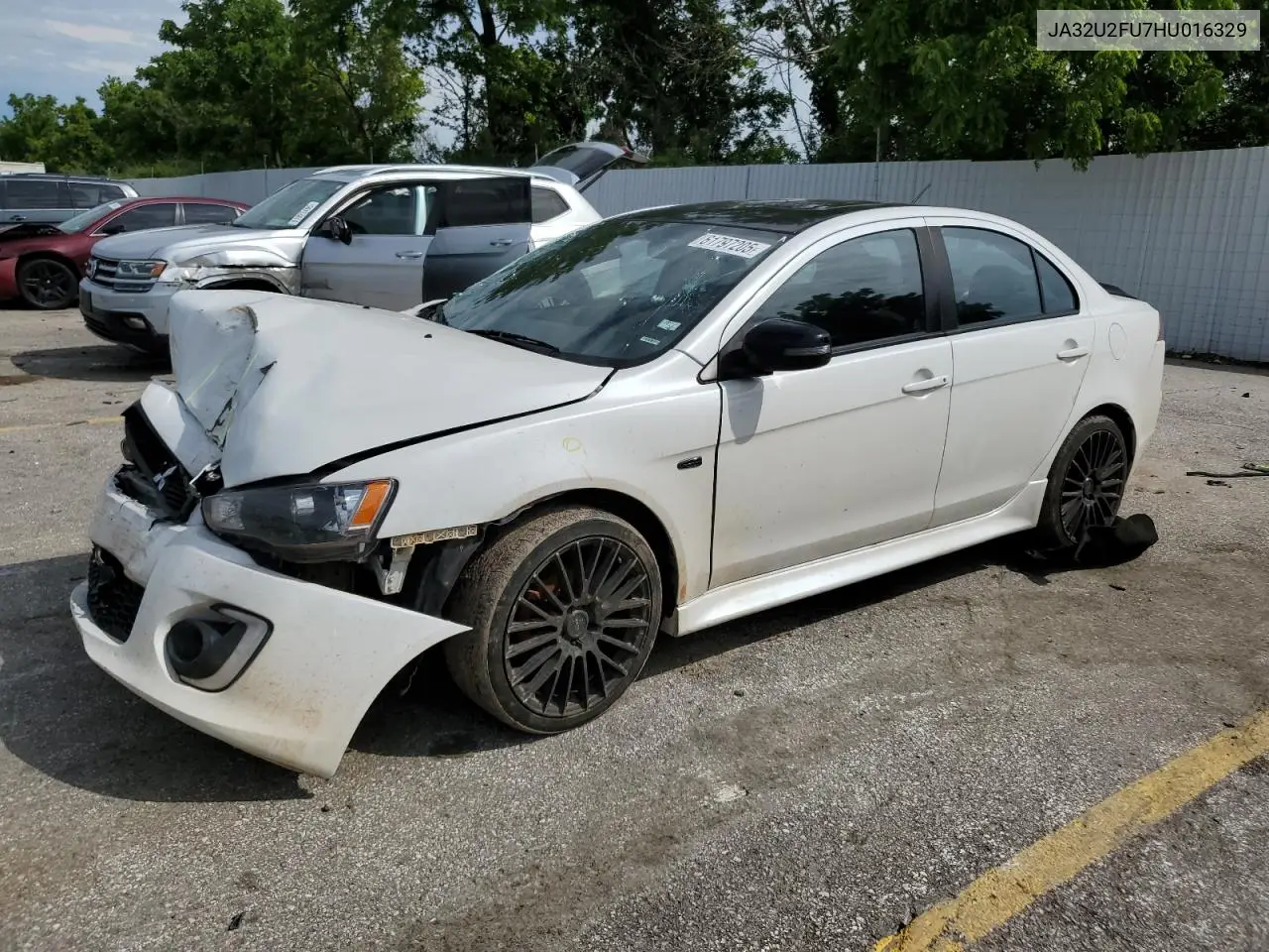 2017 Mitsubishi Lancer Es VIN: JA32U2FU7HU016329 Lot: 61797205