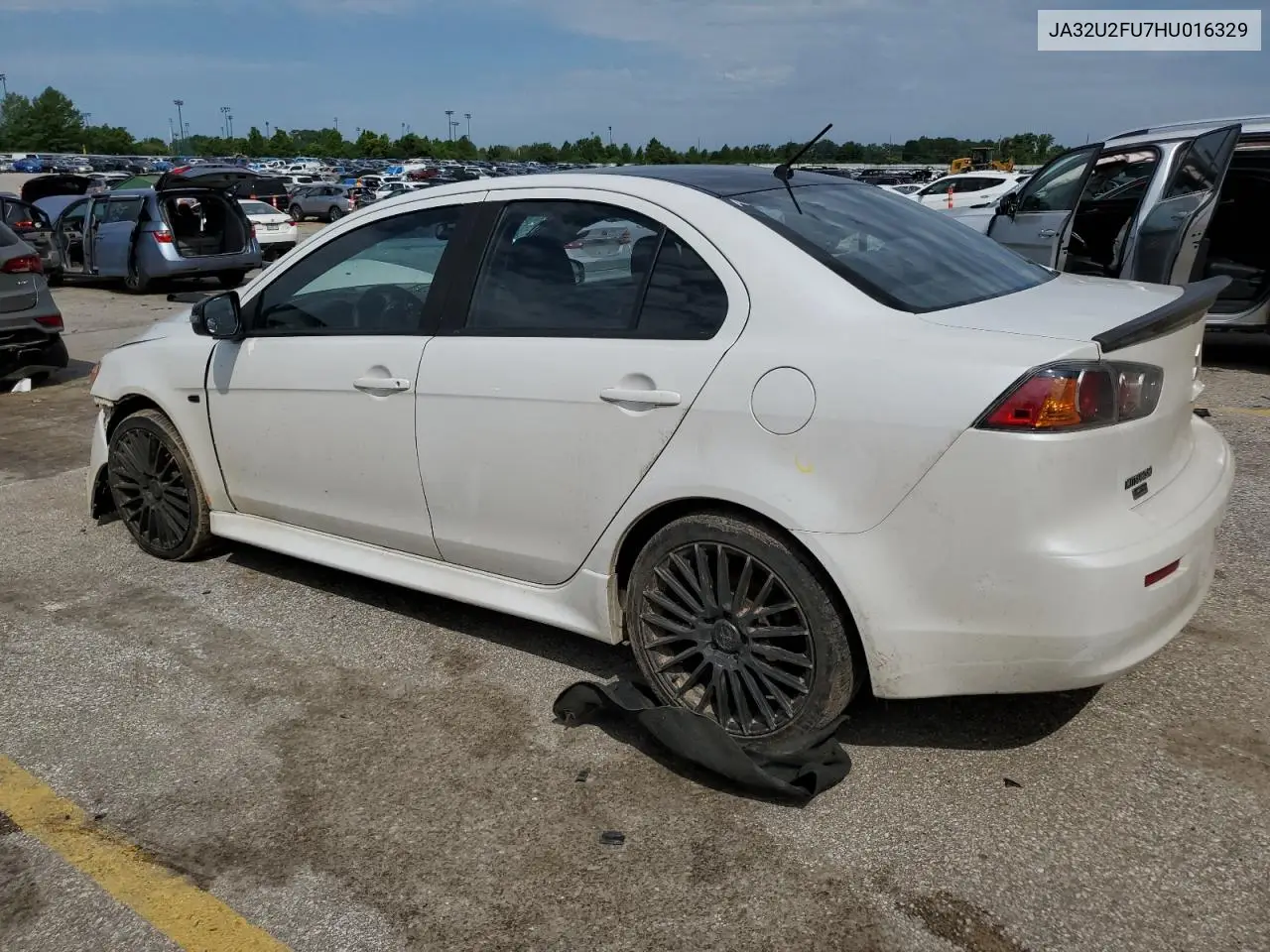 2017 Mitsubishi Lancer Es VIN: JA32U2FU7HU016329 Lot: 61797205