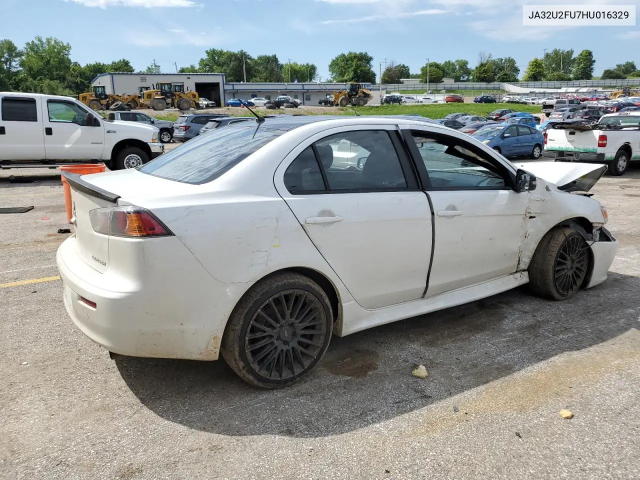 2017 Mitsubishi Lancer Es VIN: JA32U2FU7HU016329 Lot: 61797205