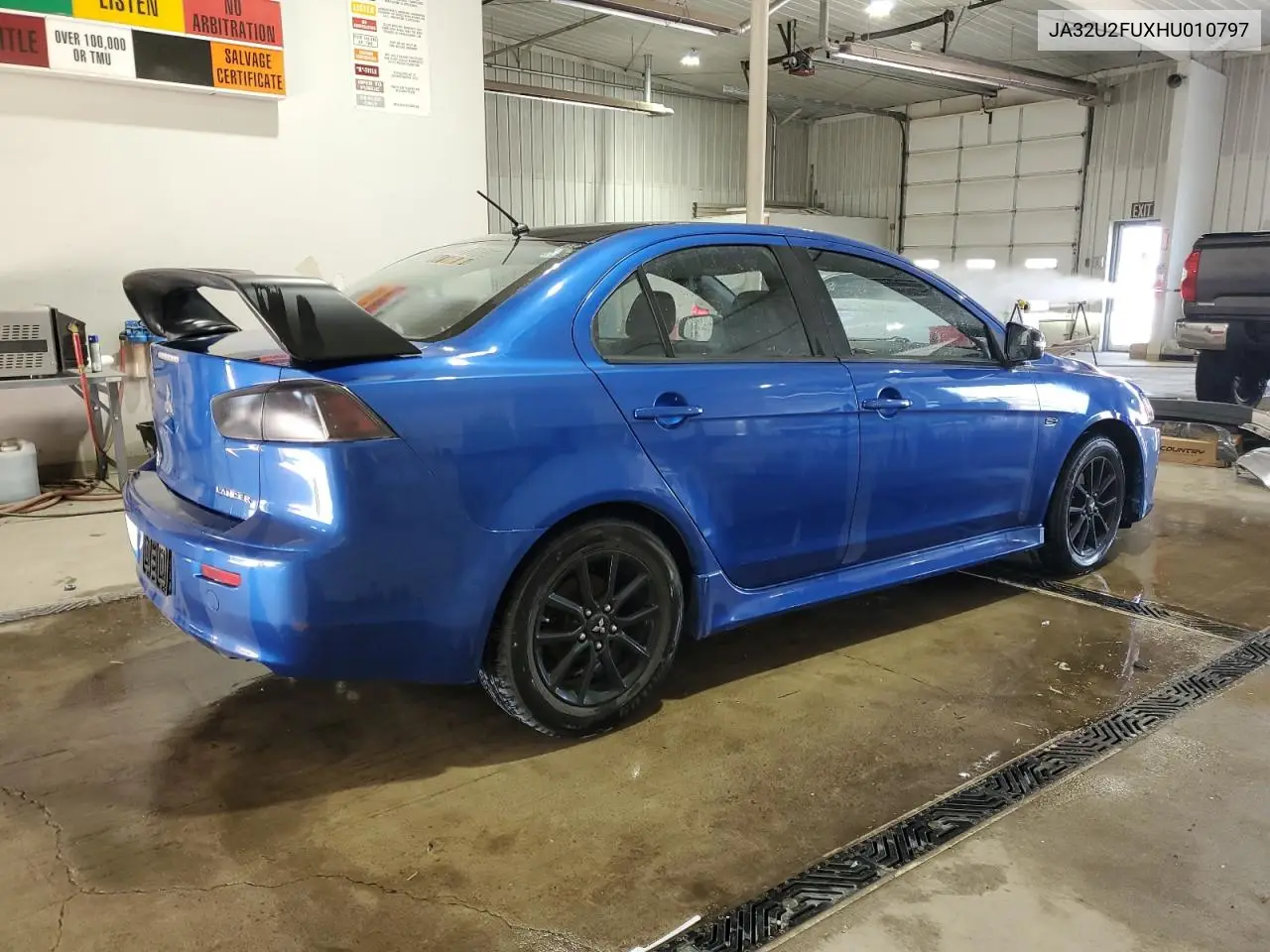 2017 Mitsubishi Lancer Es VIN: JA32U2FUXHU010797 Lot: 61831725