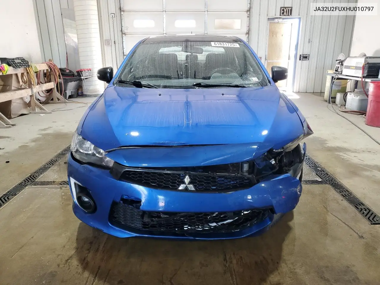 2017 Mitsubishi Lancer Es VIN: JA32U2FUXHU010797 Lot: 61831725