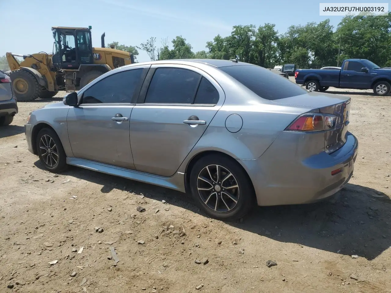 2017 Mitsubishi Lancer Es VIN: JA32U2FU7HU003192 Lot: 61949935