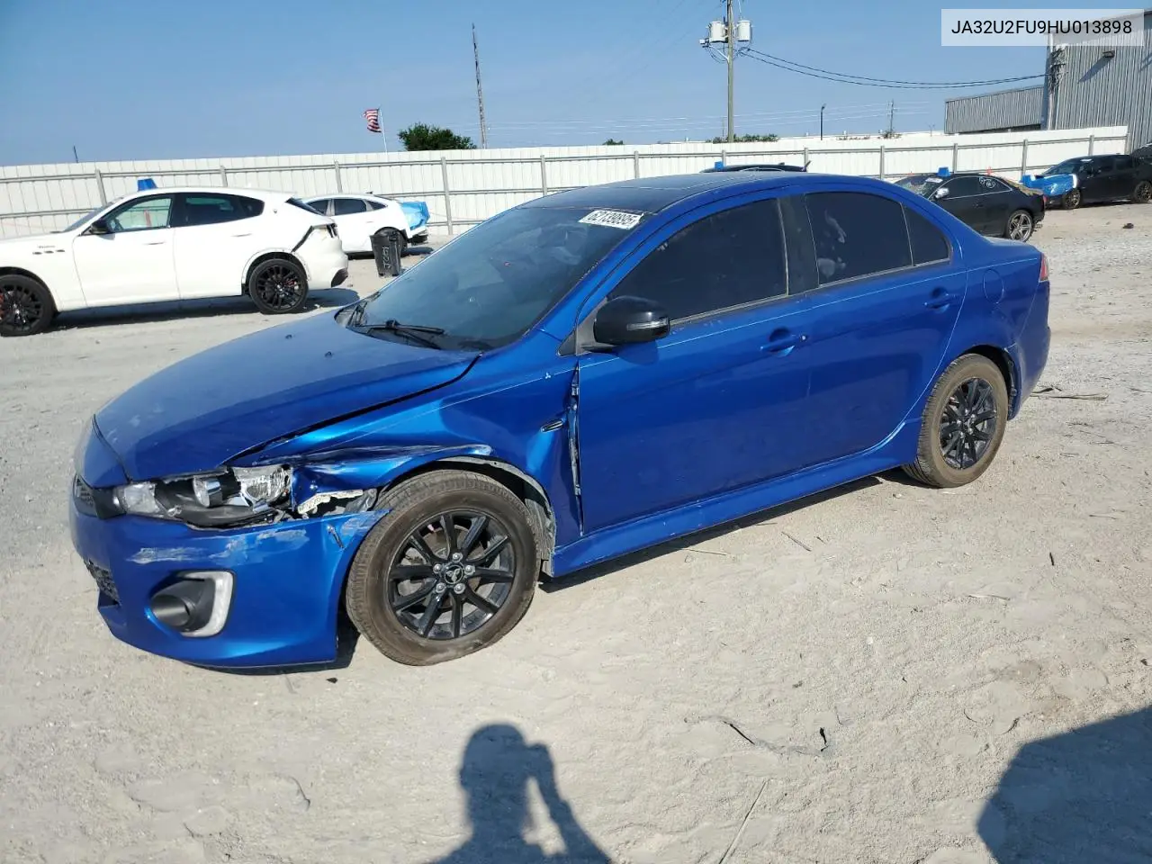 2017 Mitsubishi Lancer Es VIN: JA32U2FU9HU013898 Lot: 62139895