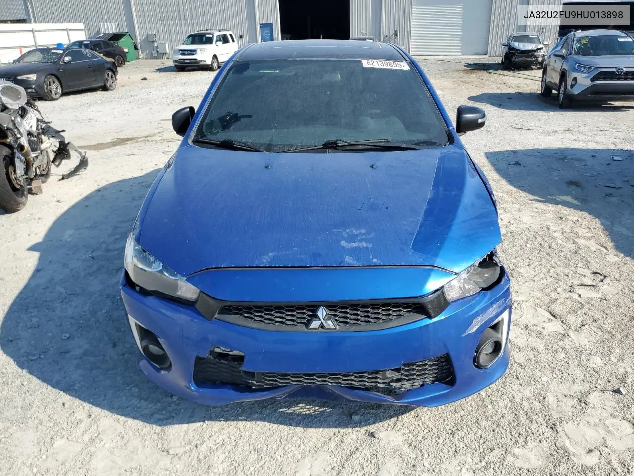 2017 Mitsubishi Lancer Es VIN: JA32U2FU9HU013898 Lot: 62139895