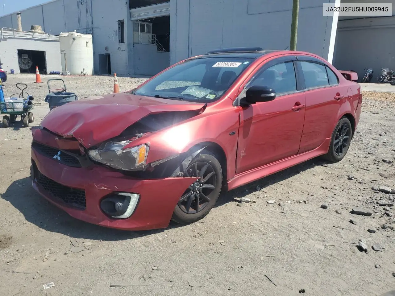 2017 Mitsubishi Lancer Es VIN: JA32U2FU5HU009945 Lot: 62266305