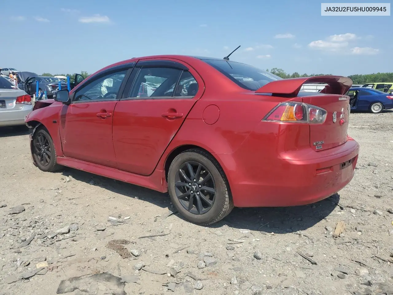 2017 Mitsubishi Lancer Es VIN: JA32U2FU5HU009945 Lot: 62266305