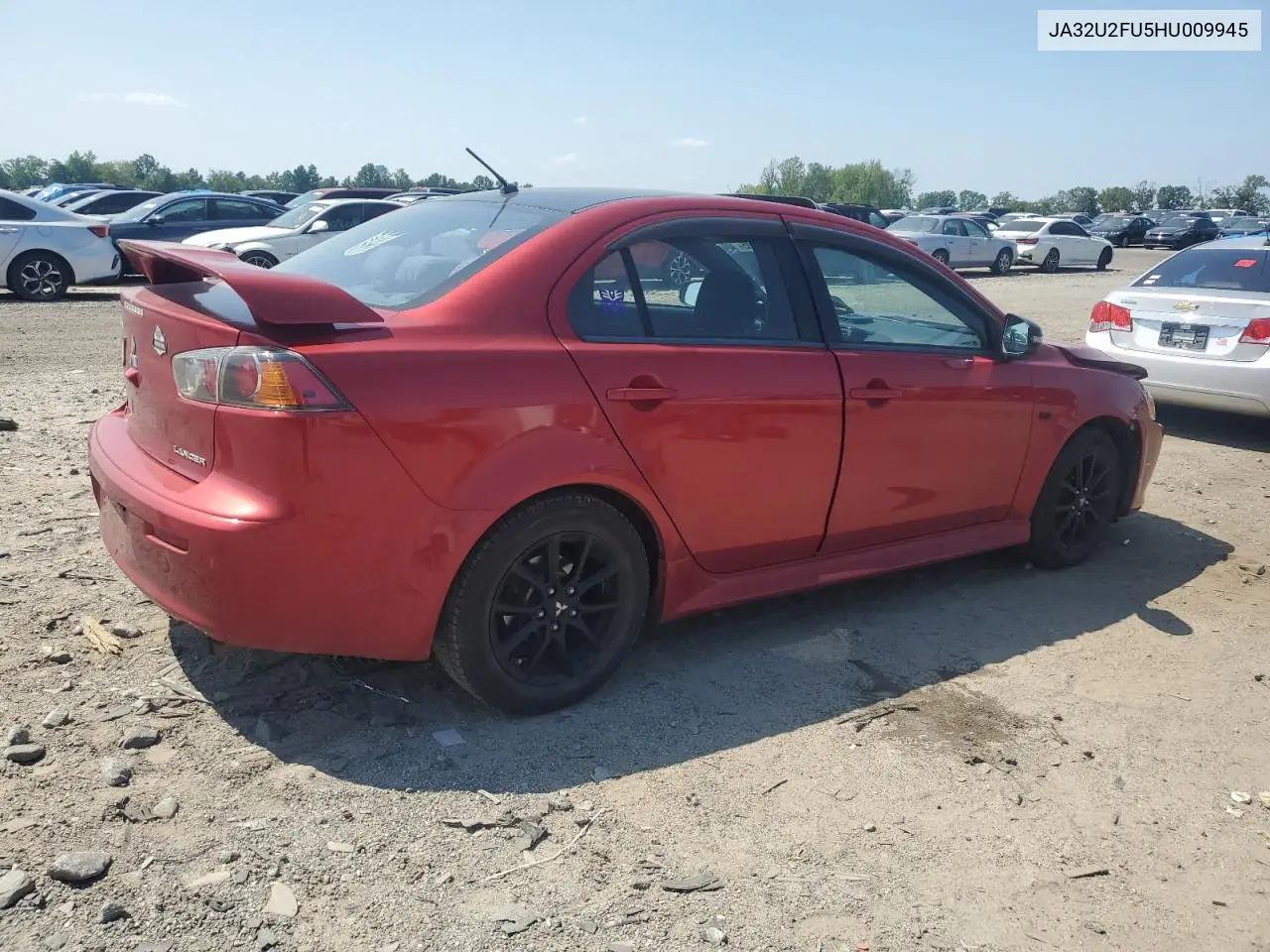 2017 Mitsubishi Lancer Es VIN: JA32U2FU5HU009945 Lot: 62266305