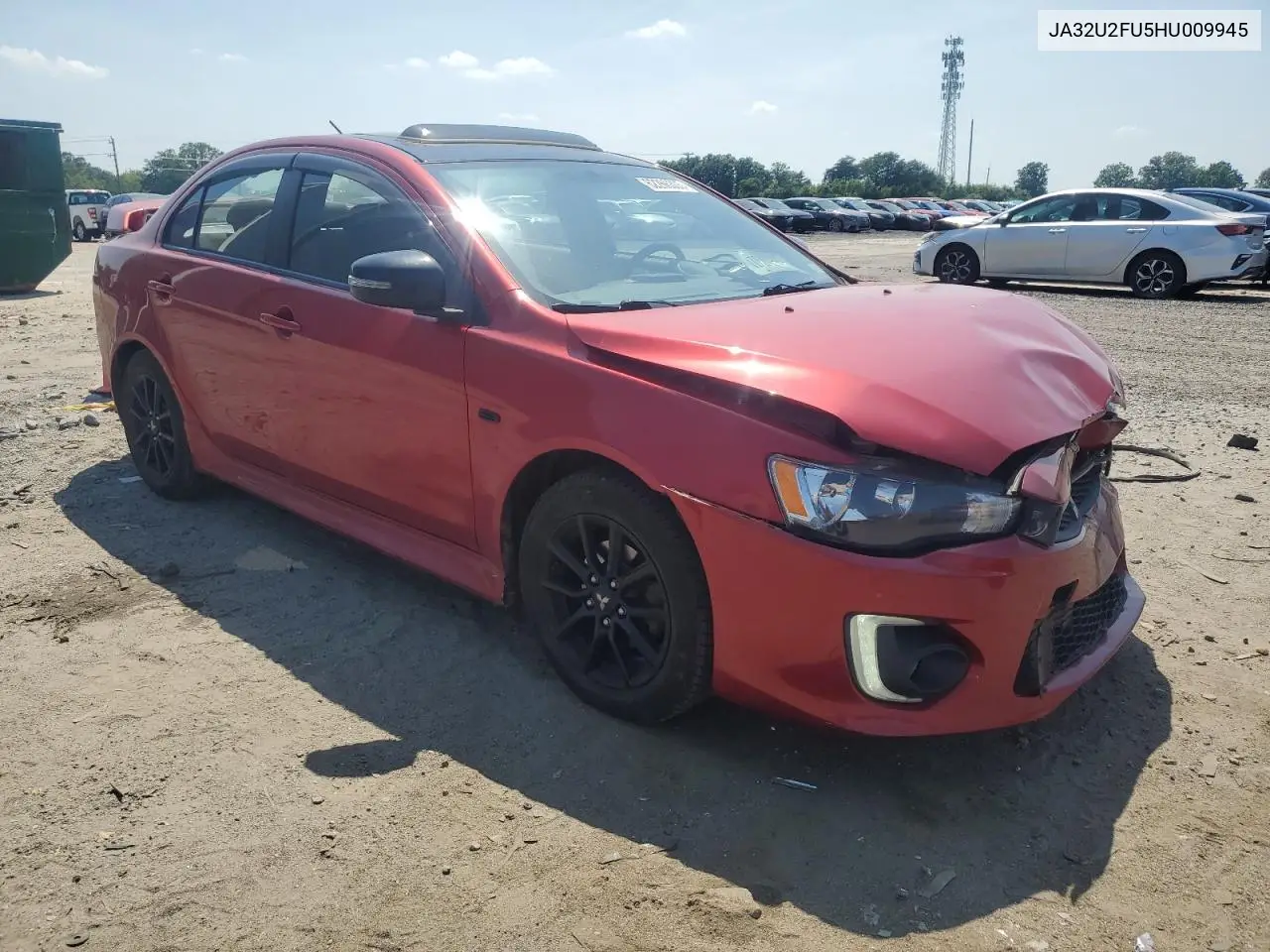 2017 Mitsubishi Lancer Es VIN: JA32U2FU5HU009945 Lot: 62266305