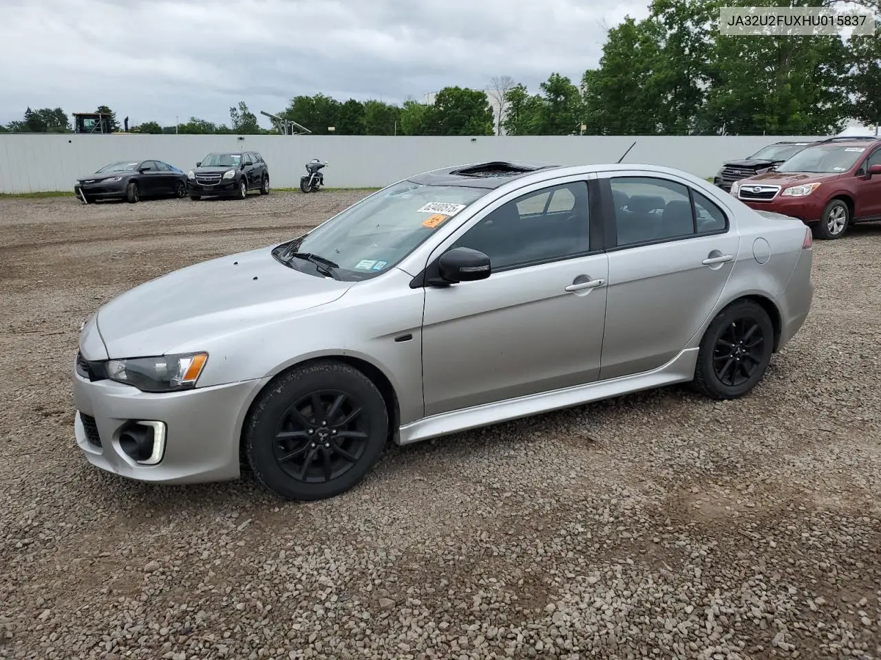 2017 Mitsubishi Lancer Es VIN: JA32U2FUXHU015837 Lot: 62400515