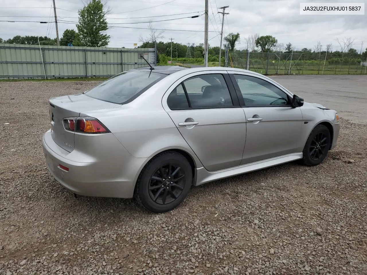 2017 Mitsubishi Lancer Es VIN: JA32U2FUXHU015837 Lot: 62400515