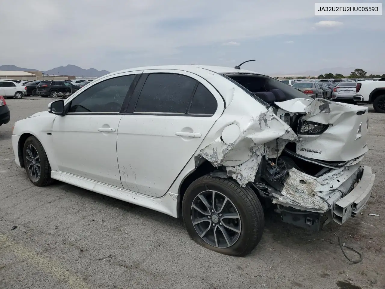 2017 Mitsubishi Lancer Es VIN: JA32U2FU2HU005593 Lot: 62431525