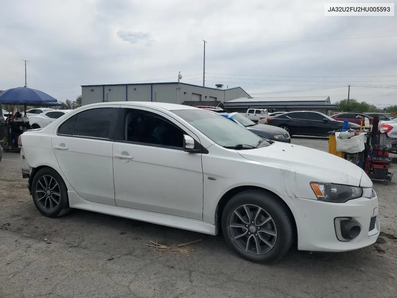 2017 Mitsubishi Lancer Es VIN: JA32U2FU2HU005593 Lot: 62431525