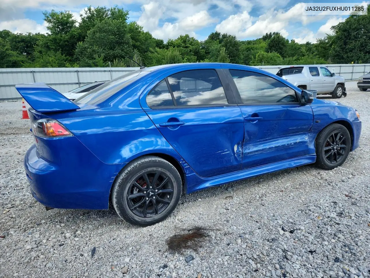 2017 Mitsubishi Lancer Es VIN: JA32U2FUXHU011285 Lot: 62506165