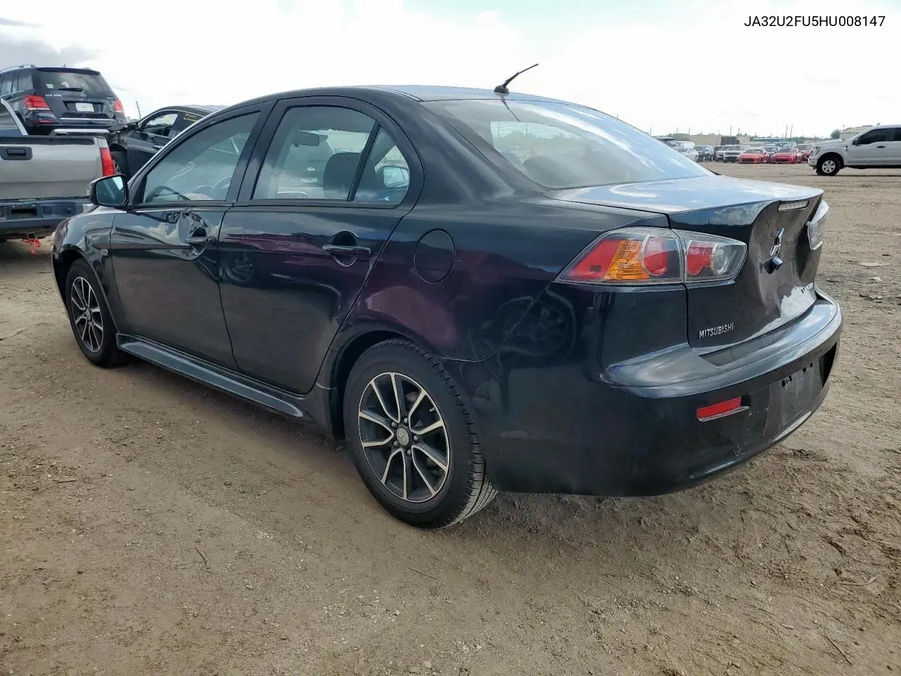 2017 Mitsubishi Lancer Es VIN: JA32U2FU5HU008147 Lot: 62696395