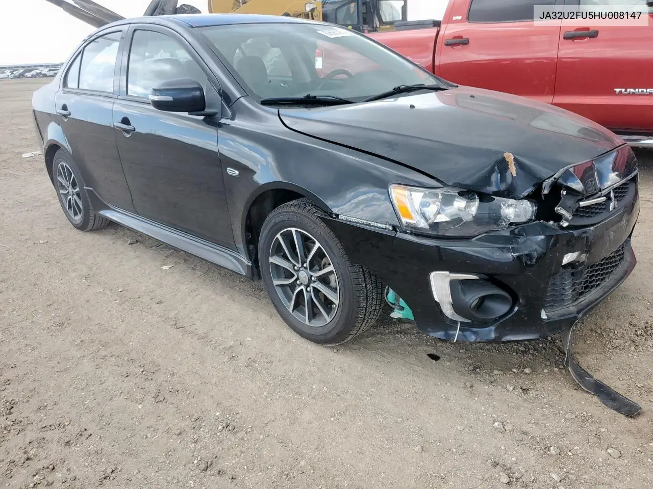 2017 Mitsubishi Lancer Es VIN: JA32U2FU5HU008147 Lot: 62696395