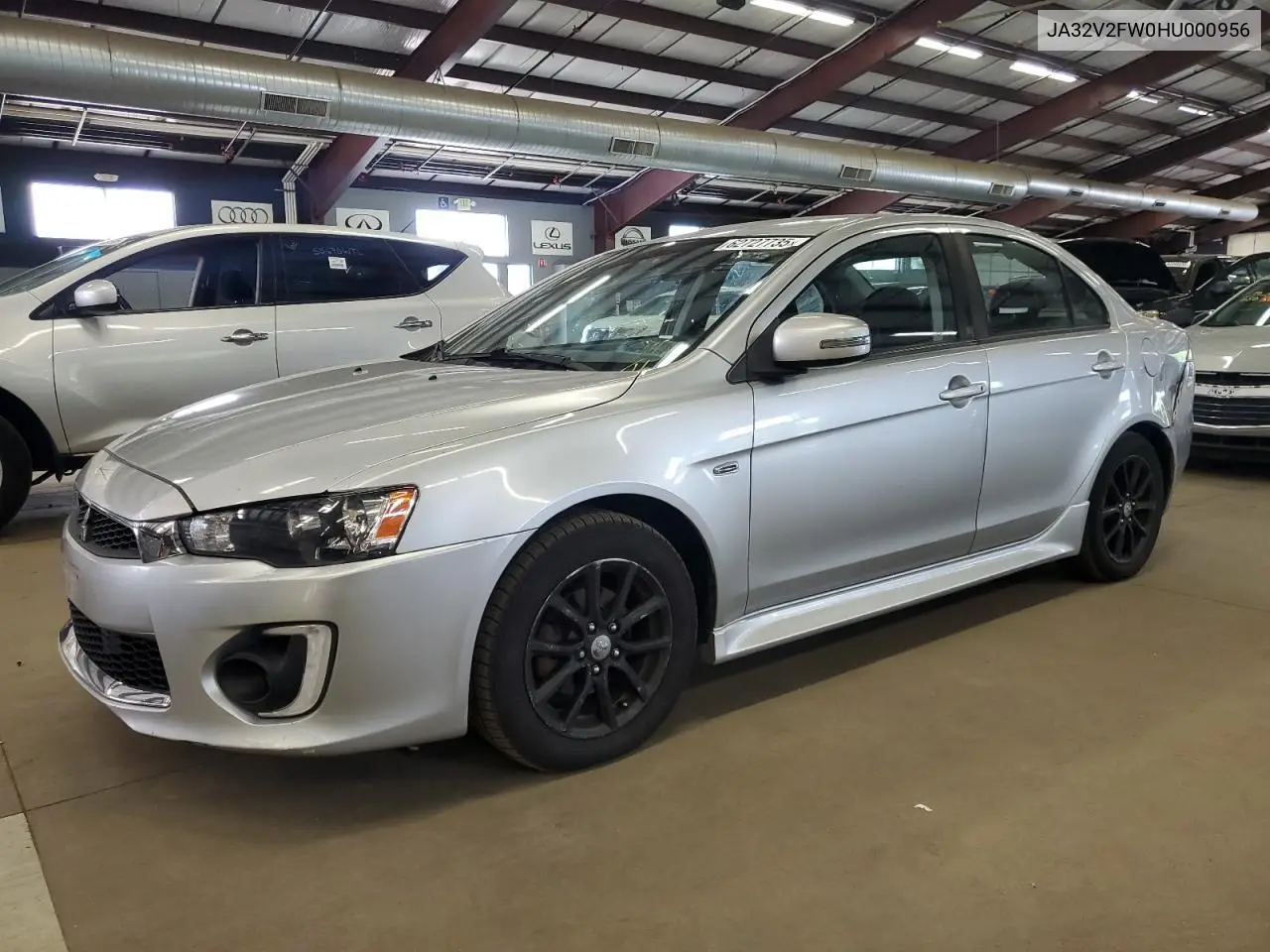 2017 Mitsubishi Lancer Es VIN: JA32V2FW0HU000956 Lot: 62727735