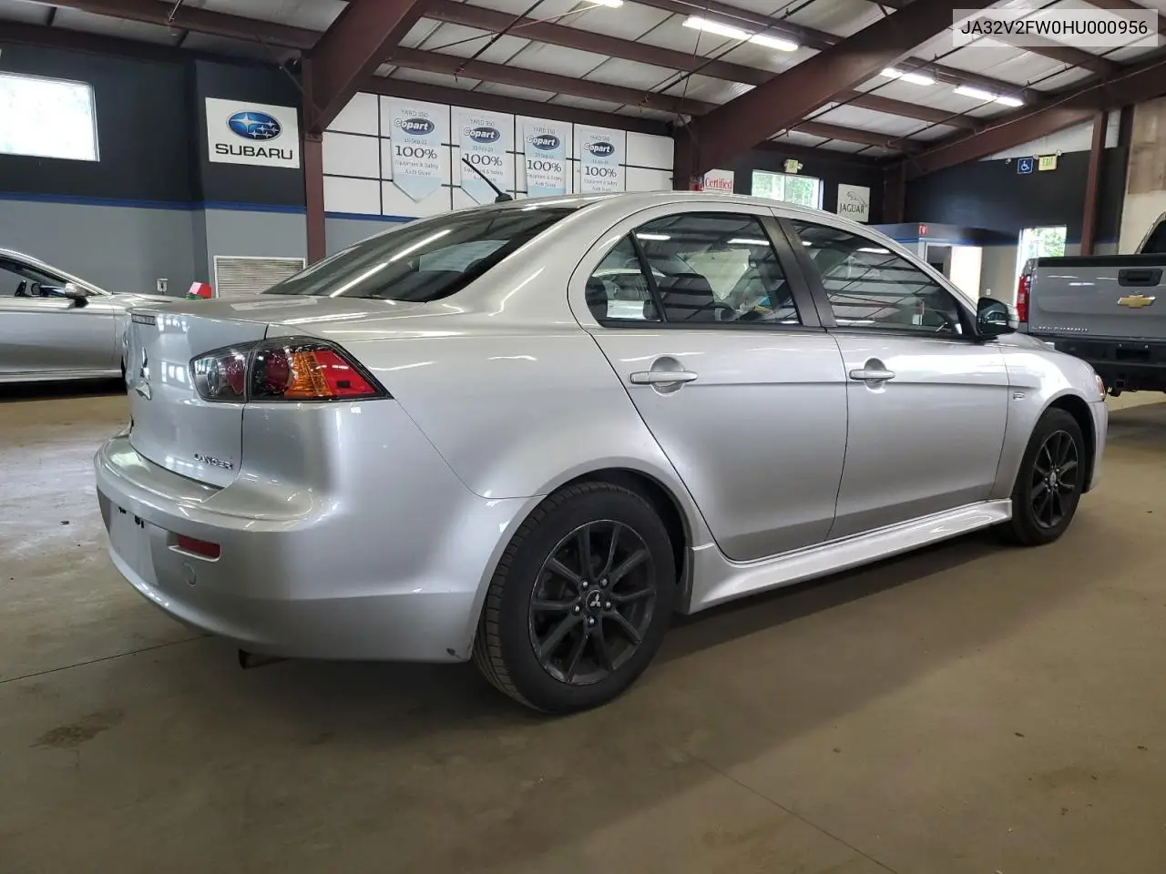 2017 Mitsubishi Lancer Es VIN: JA32V2FW0HU000956 Lot: 62727735