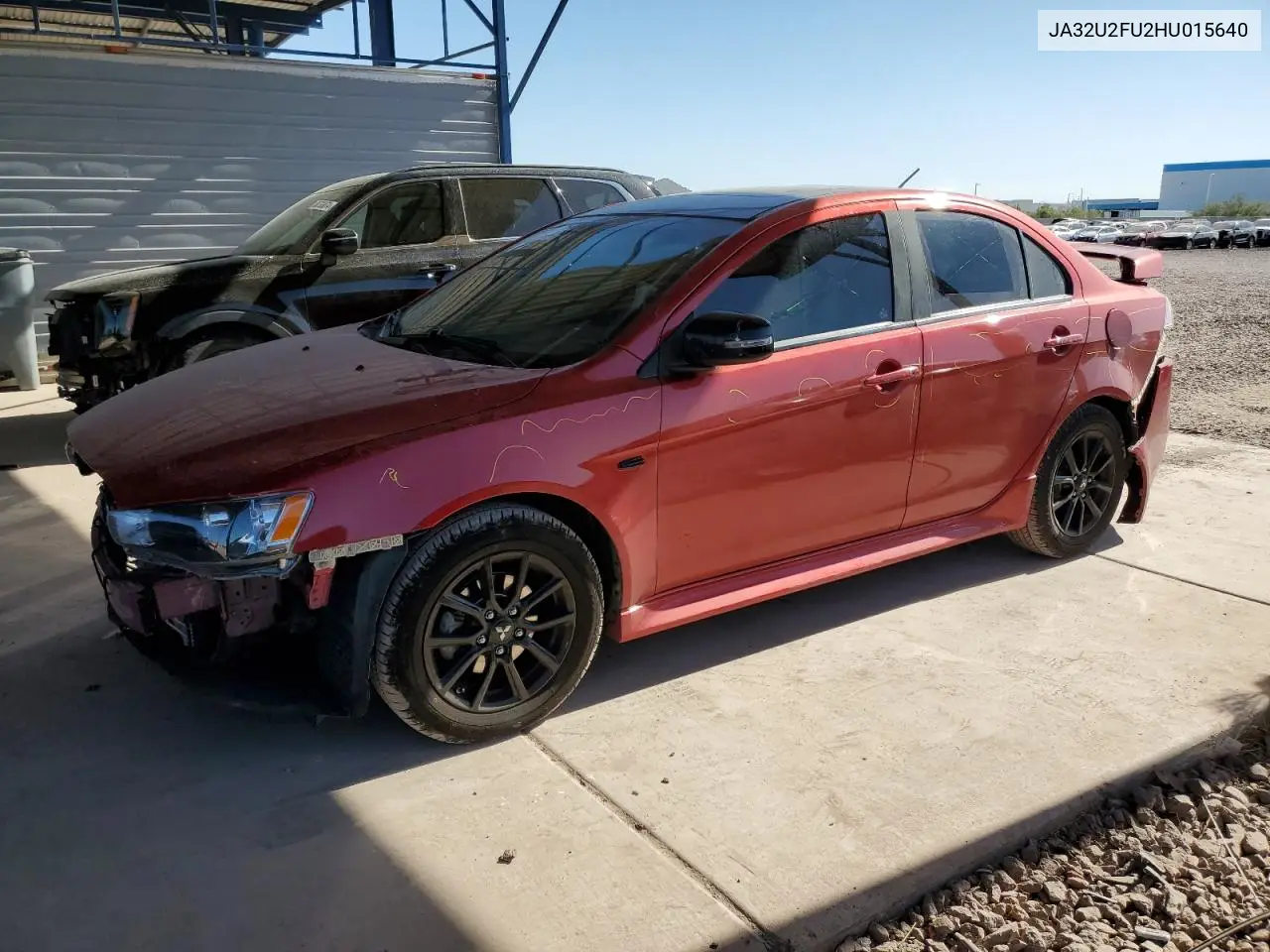 2017 Mitsubishi Lancer Es VIN: JA32U2FU2HU015640 Lot: 80364904