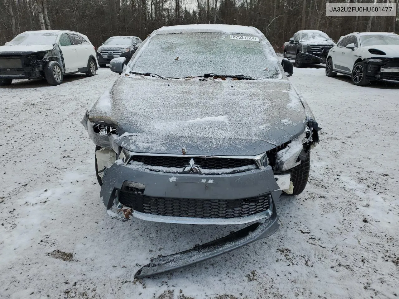 2017 Mitsubishi Lancer Es VIN: JA32U2FU0HU601477 Lot: 82521744