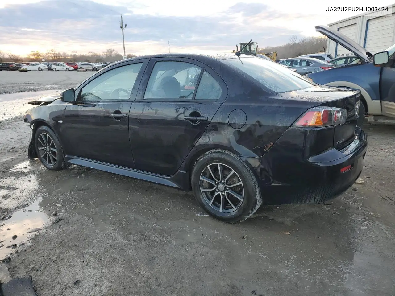 2017 Mitsubishi Lancer Es VIN: JA32U2FU2HU003424 Lot: 88137685