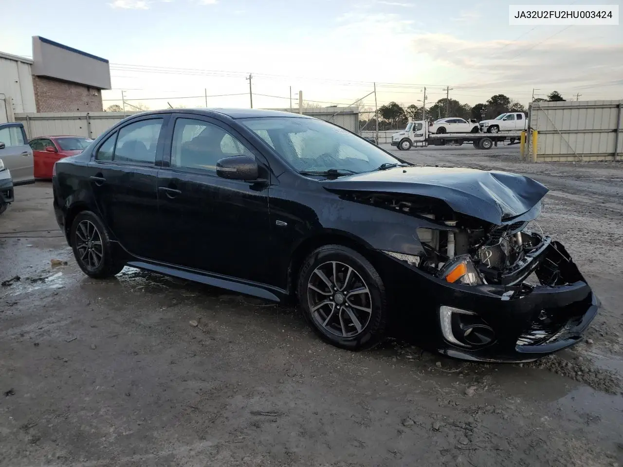 2017 Mitsubishi Lancer Es VIN: JA32U2FU2HU003424 Lot: 88137685