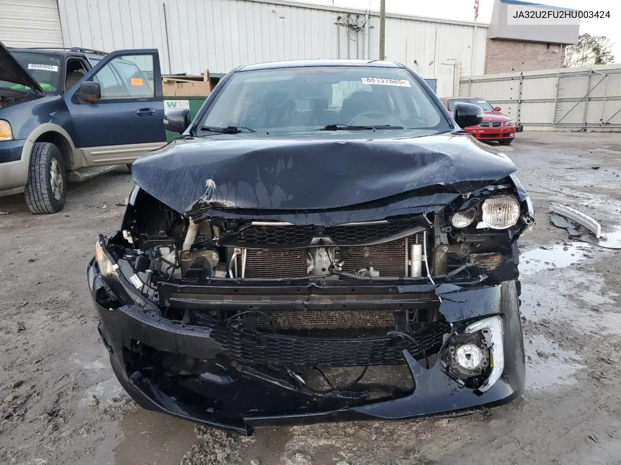 2017 Mitsubishi Lancer Es VIN: JA32U2FU2HU003424 Lot: 88137685