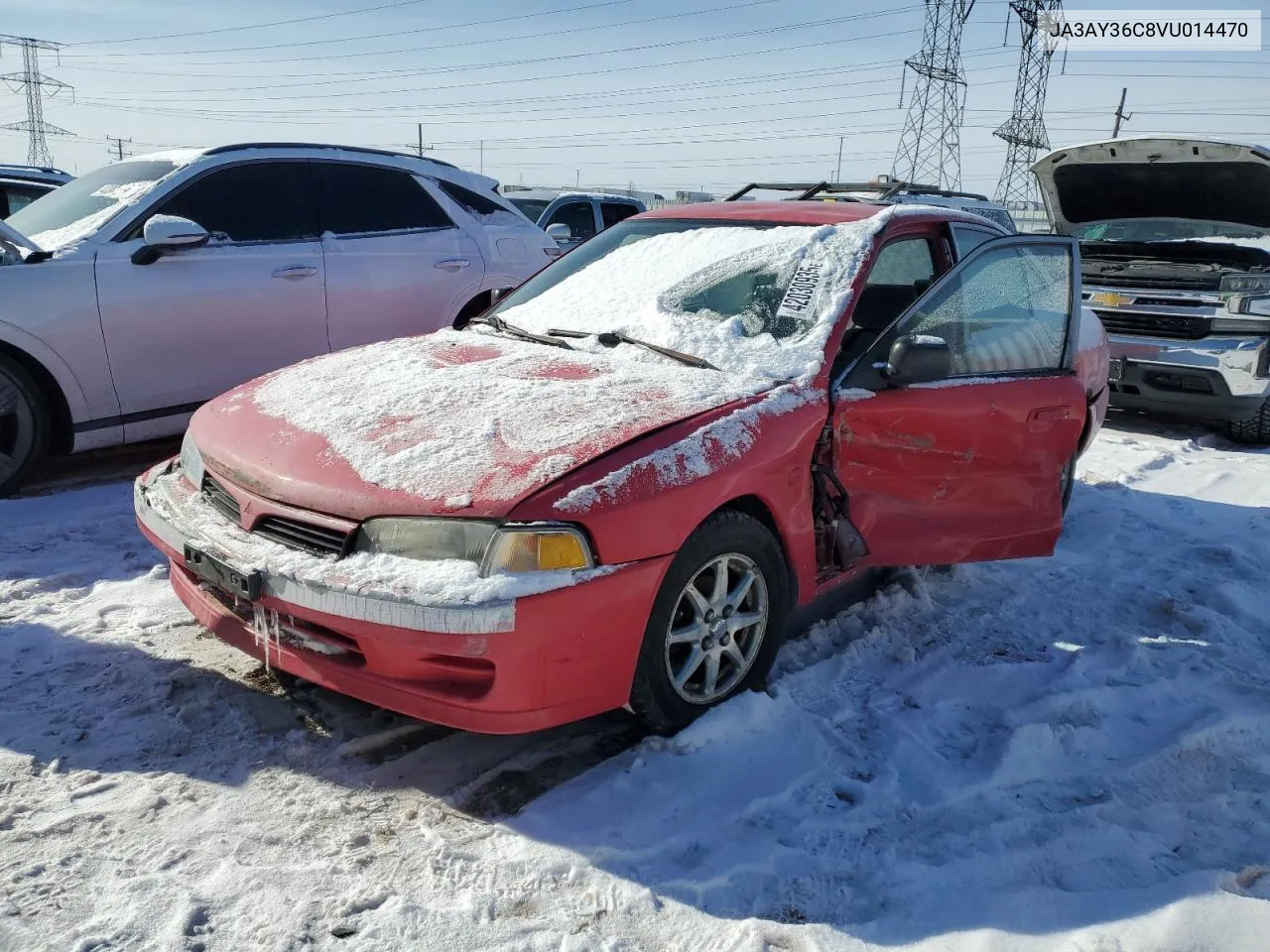 1997 Mitsubishi Mirage Ls VIN: JA3AY36C8VU014470 Lot: 42030935