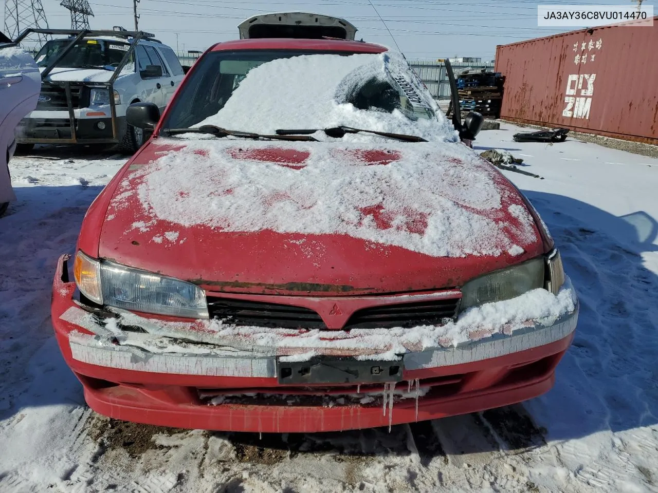 1997 Mitsubishi Mirage Ls VIN: JA3AY36C8VU014470 Lot: 42030935