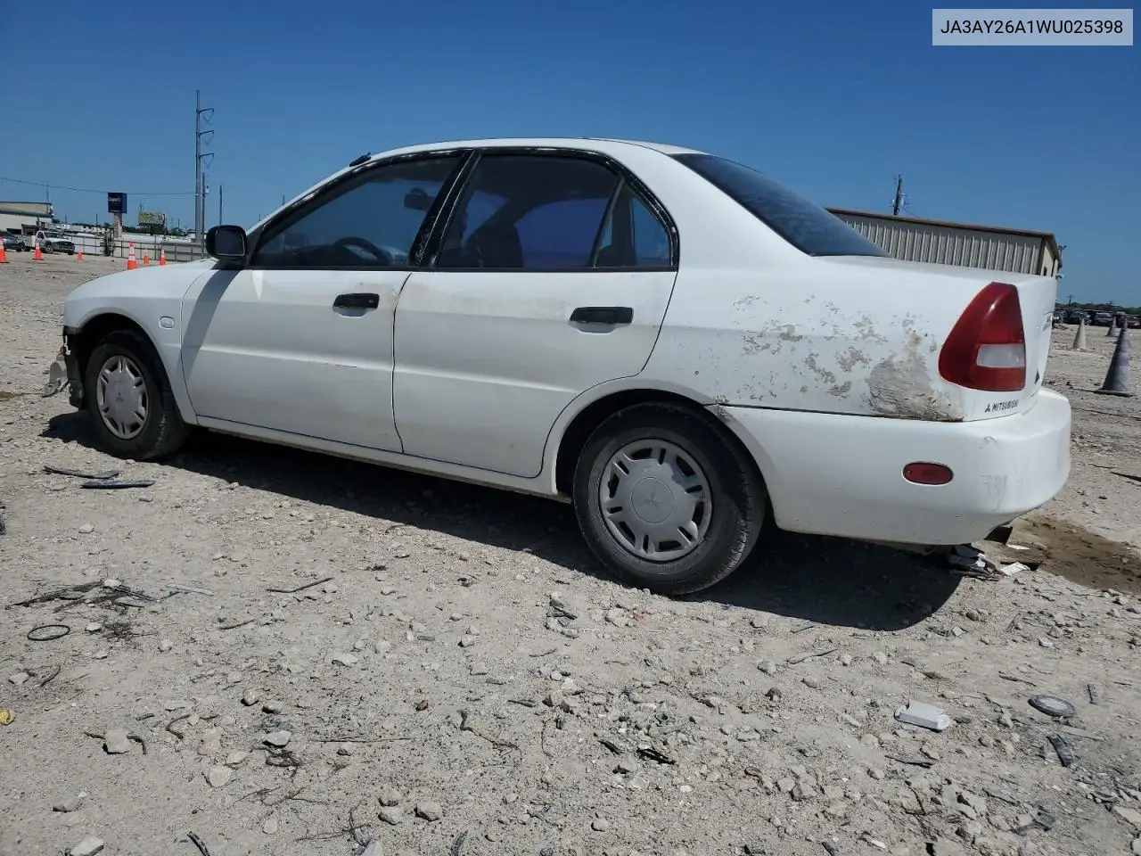 1998 Mitsubishi Mirage De VIN: JA3AY26A1WU025398 Lot: 52533075