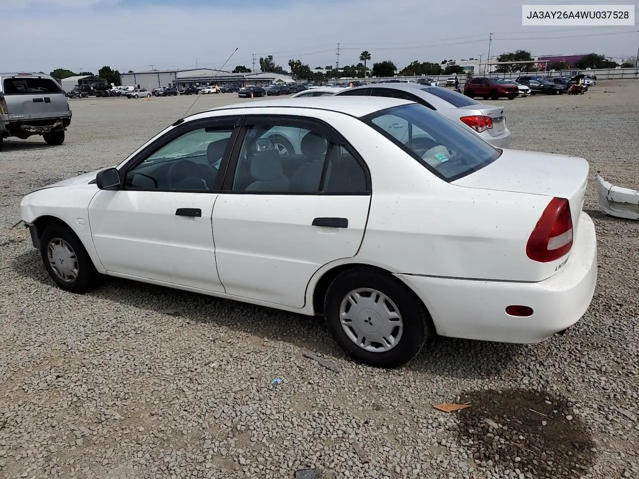 1998 Mitsubishi Mirage De VIN: JA3AY26A4WU037528 Lot: 56587165