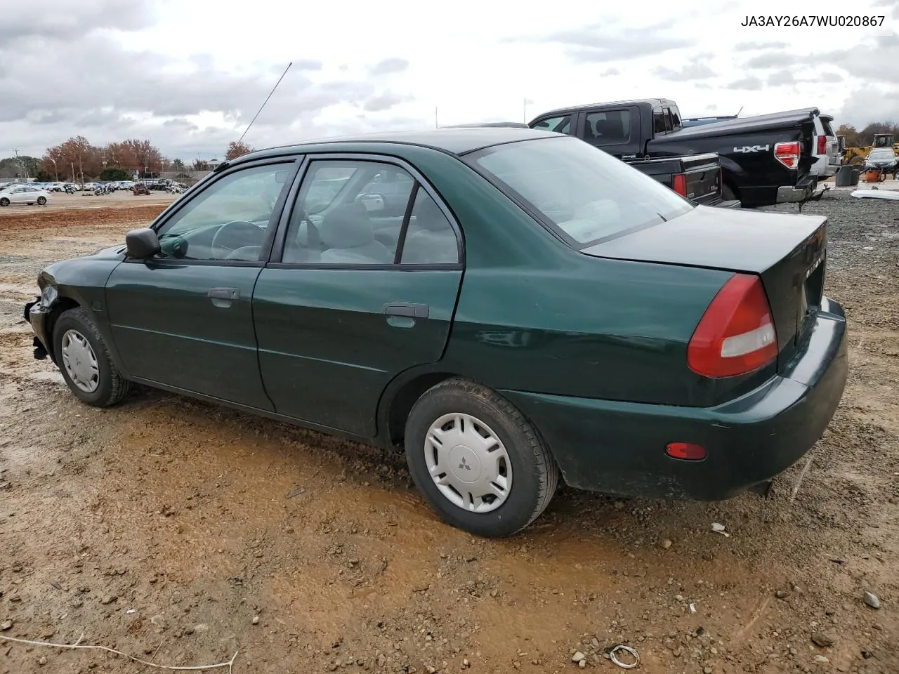 1998 Mitsubishi Mirage De VIN: JA3AY26A7WU020867 Lot: 83889944