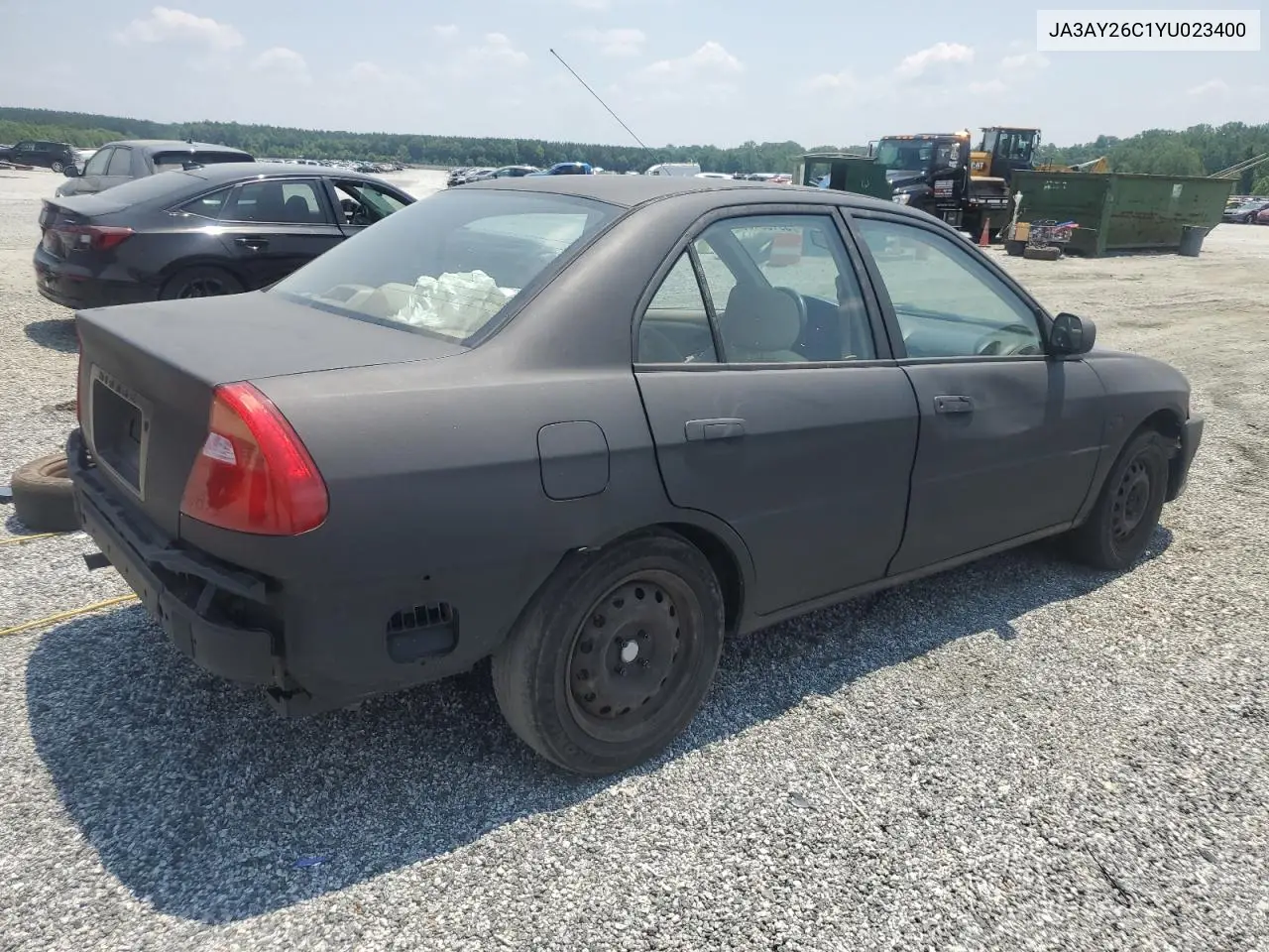 2000 Mitsubishi Mirage De VIN: JA3AY26C1YU023400 Lot: 59199465
