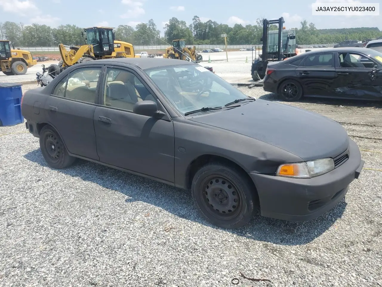 2000 Mitsubishi Mirage De VIN: JA3AY26C1YU023400 Lot: 59199465