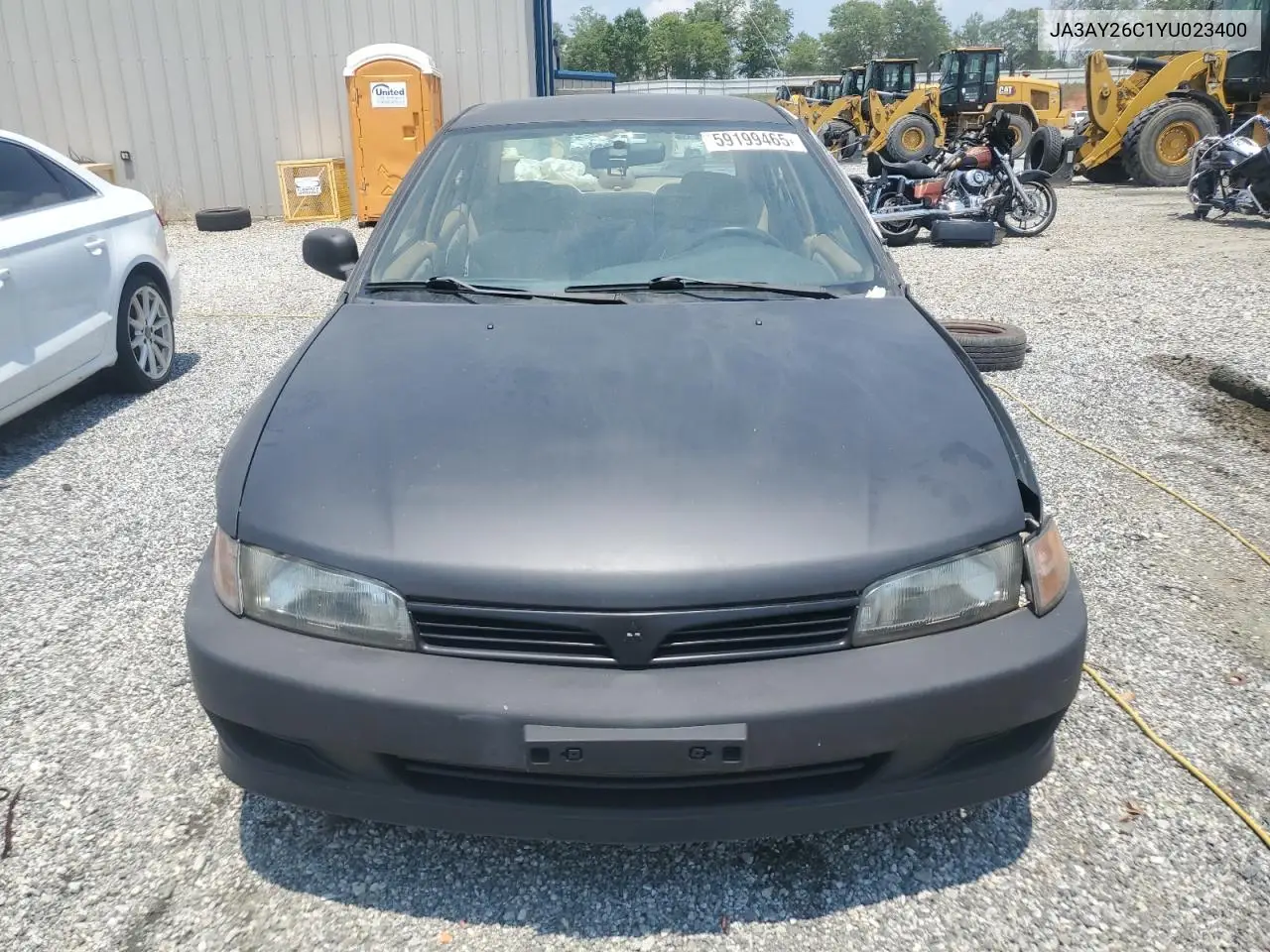 2000 Mitsubishi Mirage De VIN: JA3AY26C1YU023400 Lot: 59199465