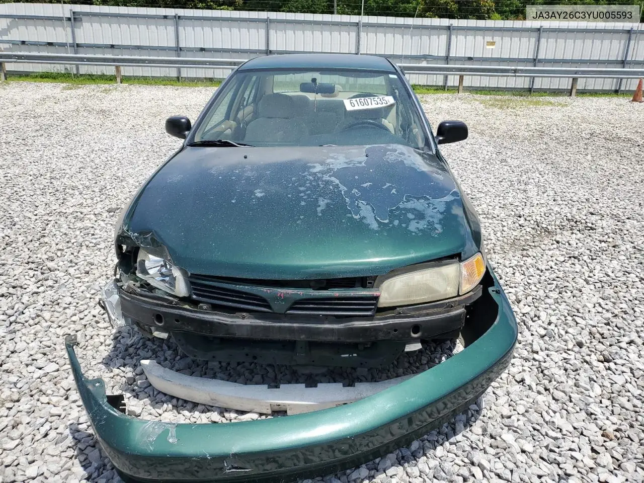 2000 Mitsubishi Mirage De VIN: JA3AY26C3YU005593 Lot: 61607535