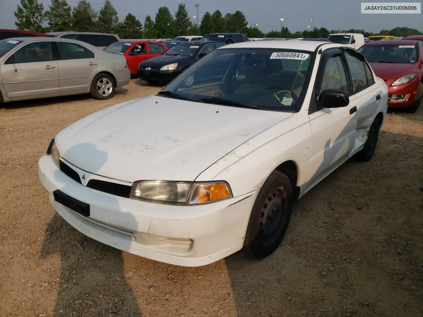 2001 Mitsubishi Mirage Es VIN: JA3AY26C31U006006 Lot: 52769745